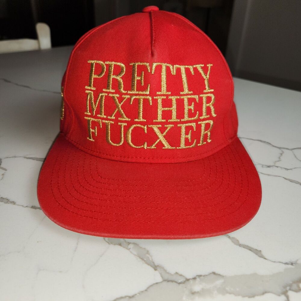 PRETTY MXTHER FUCXER COMMUNITY 54 STREETWEAR SNAPBACK HAT